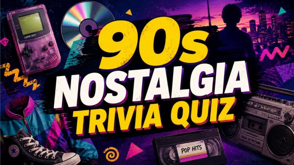 90s Nostalgia Trivia Quiz (With Answers)