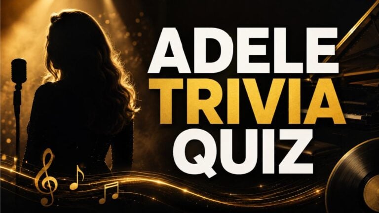 Adele Trivia Quiz (With Answers)