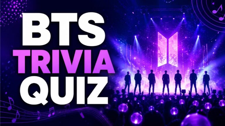 BTS Trivia Quiz (With Answers)