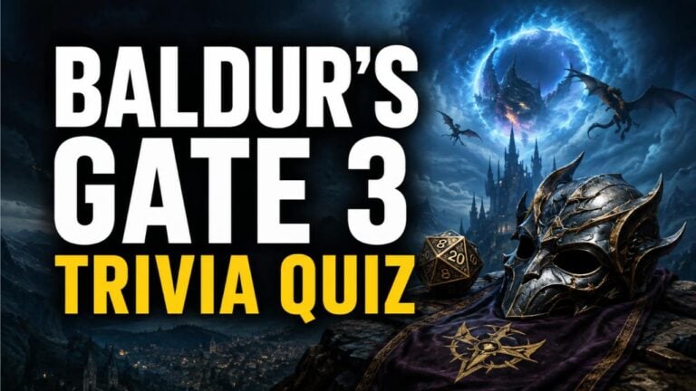 Baldur's Gate 3 Trivia Quiz (With Answers)