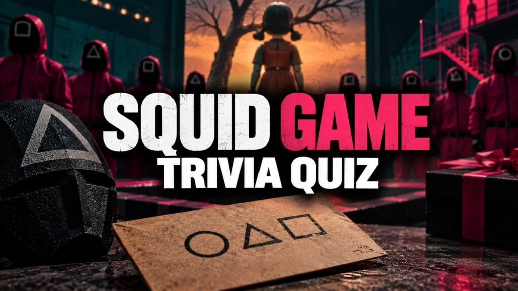 Squid Game Trivia Quiz: Green Tracksuits and Dalgona Tins